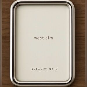 West Elm Elegant Silver Frame